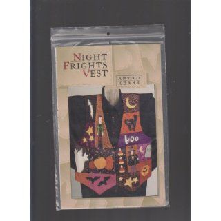 Night Frights Vest ; Halloween Quilting Sewing Patterns Nancy Halvorsen Books