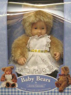 Anne Geddes Baby Bear Doll 15" Toys & Games