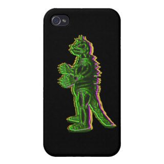 Green Halloween Monster Tshirt iPhone 4/4S Case