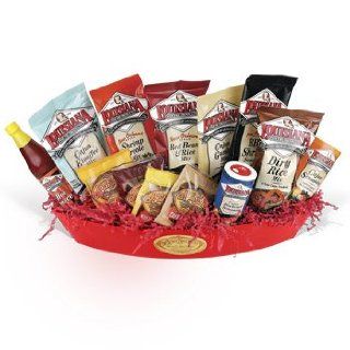 Louisiana Cooking Gift Basket  Snack Food  Grocery & Gourmet Food