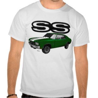 1970 Chevy Chevelle SS Green T shirt