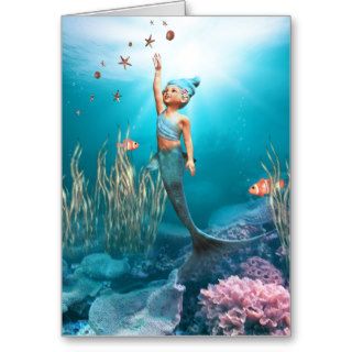 Little Mermaid Card