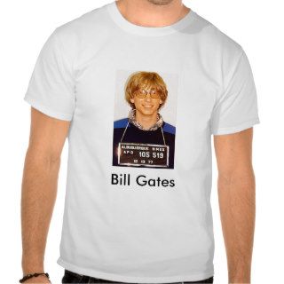 Bill Gates Mug Shot Shirt