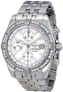 Breitling Men's A1335653/A569 Chronomat Evolution Diamond Bezel Watch Breitling Watches