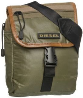 Diesel Men's Gun Small Crossbody Bag Lily Pad X00704 PR569 Shoes