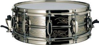 Tama Kenny Aronoff Signature Brass Snare Drum 5X14 Inches Musical Instruments