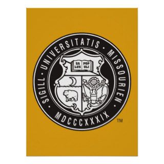 University of Missouri School Seal 2 Print