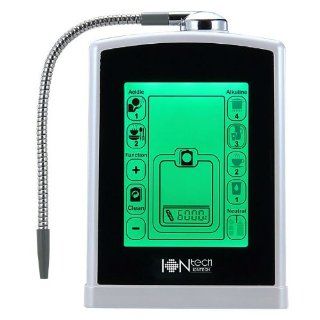 NEW 2014 IONtech IT 588 Luxury Alkaline Water Ionizer Machine 7 pH Water Levels by IntelGadgets. Japan Made Platinum Titanium Electrolysis Plates, USA Made NSF Certified Filter, PH Test Included. Best available Alkaline Water Ionizer.