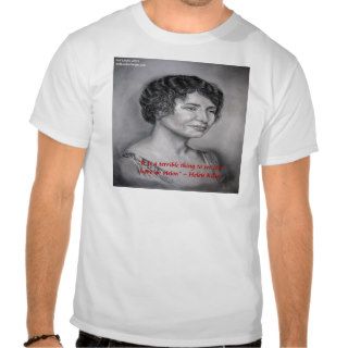 Helen Keller Having Vision Wisdom Quote T Shirt