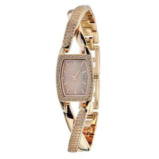 DKNY Women's 'Essentials and Glitz' Rose gold Watch DKNY Women's DKNY Watches