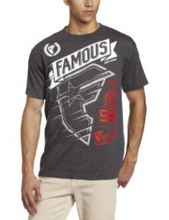 Famous Stars and Straps Men's Challenger Tee, Charcoal Heather/Grey/White/Red, Small at  Mens Clothing store Fashion T Shirts