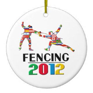 2012 Fencing Ornament