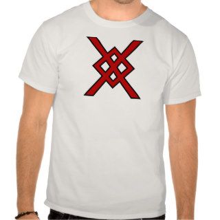 Odin's Spear (red & black) T Shirts