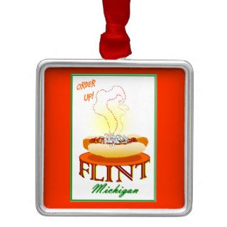 FLINT CONEY island ornament