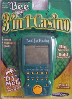 Bee 3 in 1 Casino Handheld Electronic Game Electronics