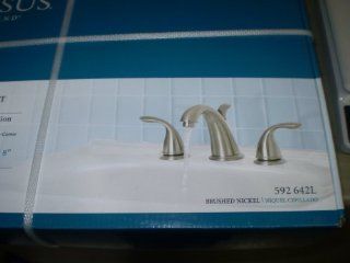 Pegasus 9000 8" Widespread Transitional Collection Luxury Bath Faucet 592 642L Brushed Nickel Home & Kitchen