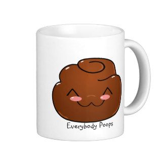 Everybody Poops Happy Poo Mug