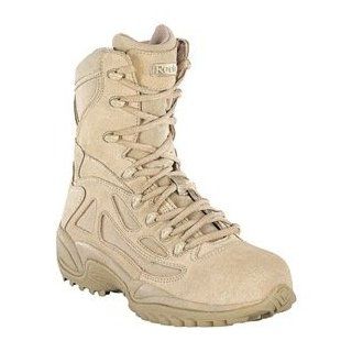 Military Boots, Safety Toe, 8In, 9W, PR