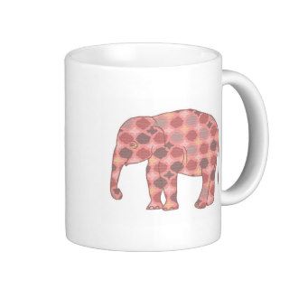 Pink Bohemian Elephant Mug
