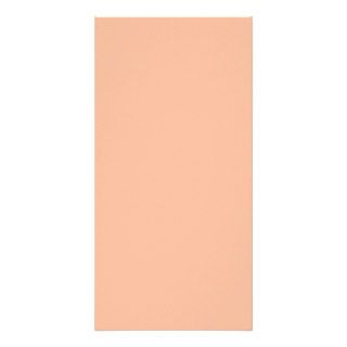 Peachy Skin Tone Beige Pink Color Trend Template Photo Card