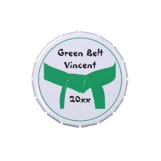 Martial Arts Green Belt Candy Tin