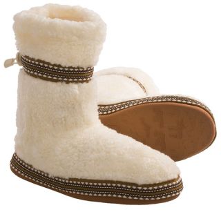 Woolrich Whitecap Bootie Slippers (For Women)   CREAM PUFF (6 )