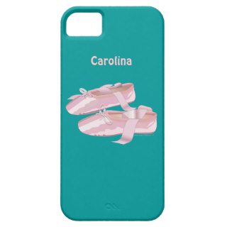 Pink Ballet Shoes Dancers Custom Name iphone 5 iPhone 5 Case