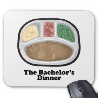 Bachelor's Dinner Tv Frozen Entree Mouse Mat