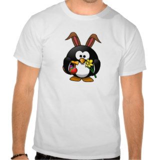 Easter Bunny Penguin T Shirt