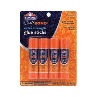 Bulk Buy Elmer's Extra Strength Glue Sticks .21 Ounce 4/Pkg (3 Pack) Electronics