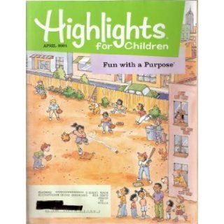 Highlights for Children April 2001 Issue 594 Books