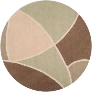 Artistic Weavers Meredith Brown 8 ft. Round Area Rug MERE 8893