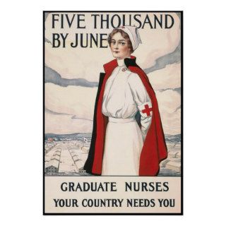 Five Thousand by June Nurse Recruiting Poster