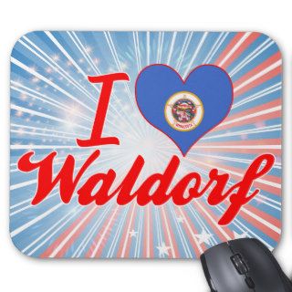 I Love Waldorf, Minnesota Mousepads