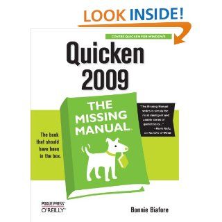 Quicken 2009 The Missing Manual eBook Bonnie Biafore Kindle Store