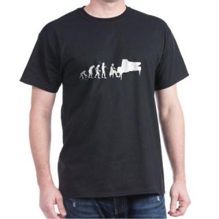  Piano Evolution Dark T Shirt