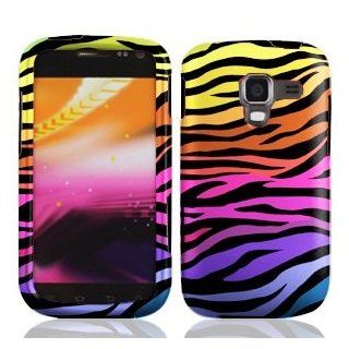 LF Zebra Designer Hard Case Protector Cover, Stylus Pen and Screen Wiper for AT&T Samsung Galaxy Exhilarate i577 Cell Phones & Accessories