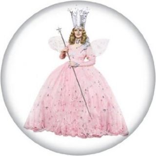 Wizard of Oz   Glinda on White   Pinback Button 1.25" Bae 63 Clothing