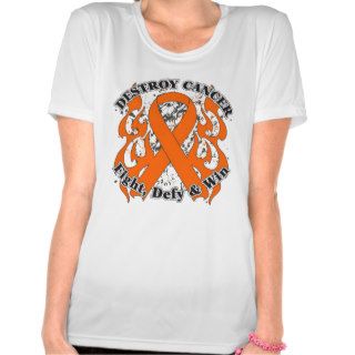 Destroy Kidney Cancer T Shirts