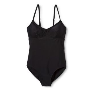 Womens 1 Piece Swimsuit  Black S