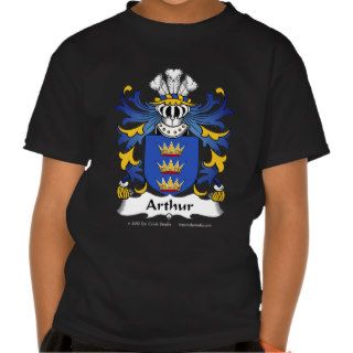 Arthur (Pendragon) Family Crest Tee Shirt