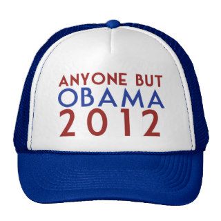 Anyone but Obama 2012 Trucker Hats
