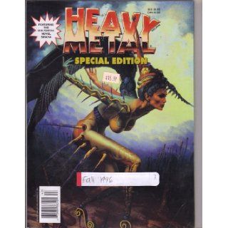 Heavy Metal Fall 1996 Adult Comic (SPECIAL EDITION Featuring the multimedia novel Sinkha) Metal Mammoth Books