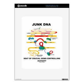 Junk DNA Seat Of Crucial Gene Controlling Activity iPad Decal