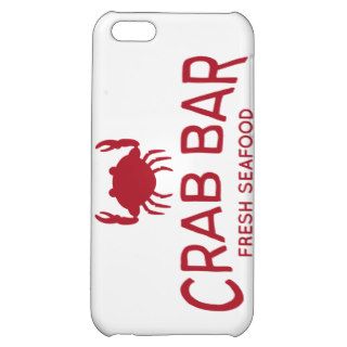 Crab Bar Fresh Seafood Logo Cover For iPhone 5C