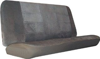CPR Racing USA 1 Quilted Velour Regal Standard rear Bench or small Truck Car SUV Seat Covers   Charcoal Grey Automotive