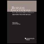 Business Associations 14 Statutes and Rules