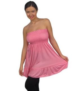 599Fashion Women's Strapless Elasticized Bust Dress