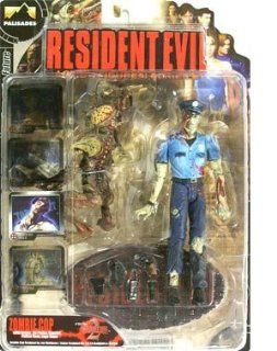 Resident Evil > Zombie Cop with Licker (Blue Shirt) Action Figure Toys & Games