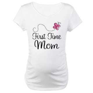  Fun 1st Time Mom Maternity T Shirt